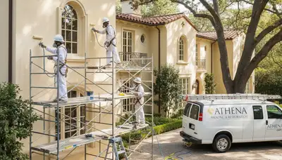San Jose, CA painting crew providing professional interior and exterior painting services