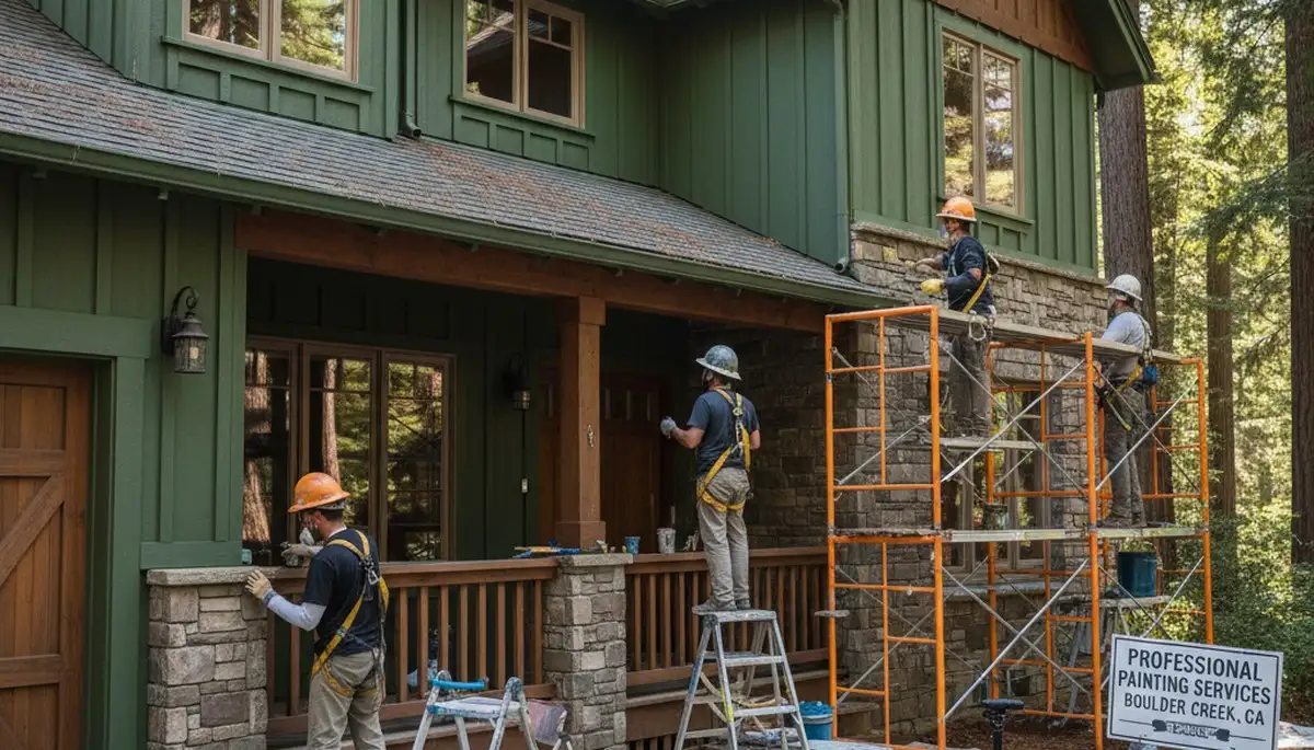 Painting contractor in San Jose, CA providing professional interior and exterior painting services