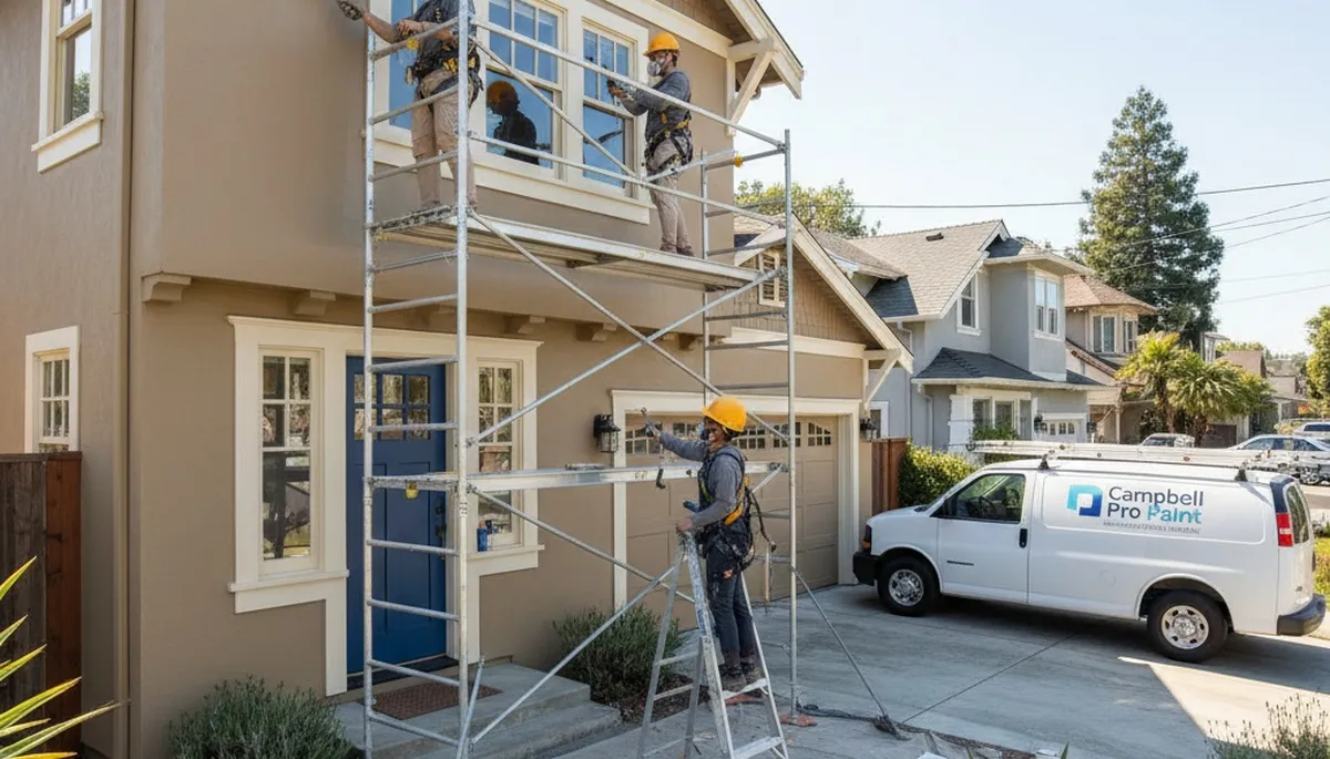San Jose, CA painting contractors providing professional interior and exterior house painting services