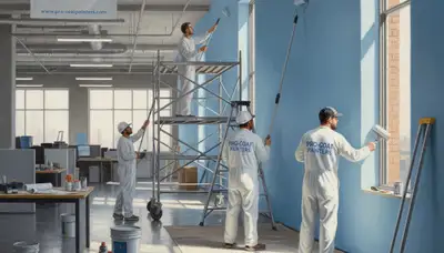 San Jose, CA commercial painting crew refreshing a business exterior for durability and curb appeal