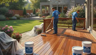 Deck sealing in San Jose, CA by San Jose Paint Pros for lasting wood protection and curb appeal