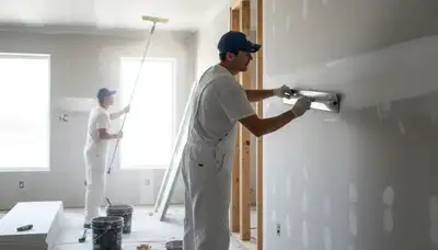 San Jose drywall repair by Paint Pros fixing cracks, holes, and water damage on interior walls