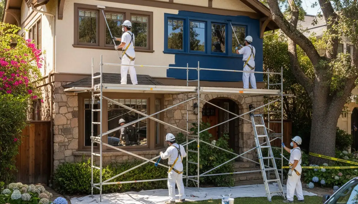 Painting contractor serving San Jose, CA with professional interior and exterior painting services
