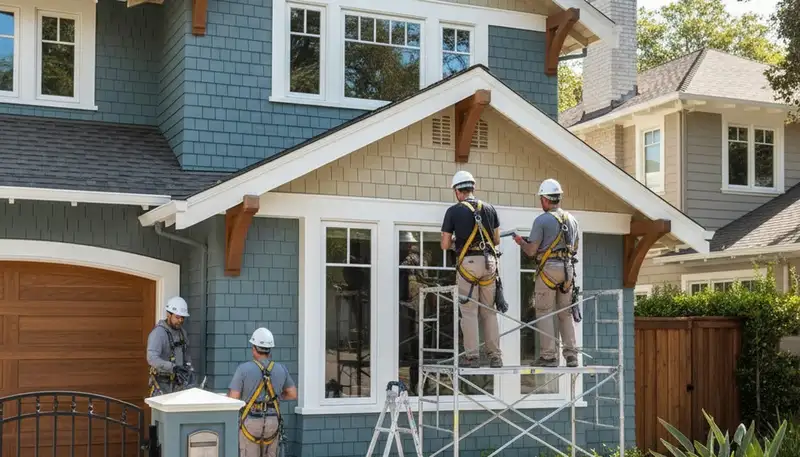 San Jose, CA painting contractor completing professional interior painting services
