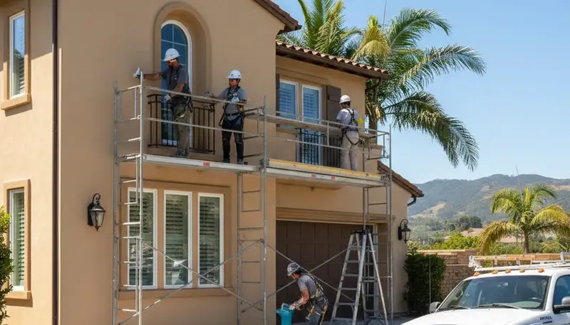 San Jose, CA painting pros applying professional interior paint for a home improvement project