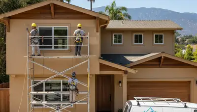 San Jose, CA painting crew providing professional interior and exterior house painting services