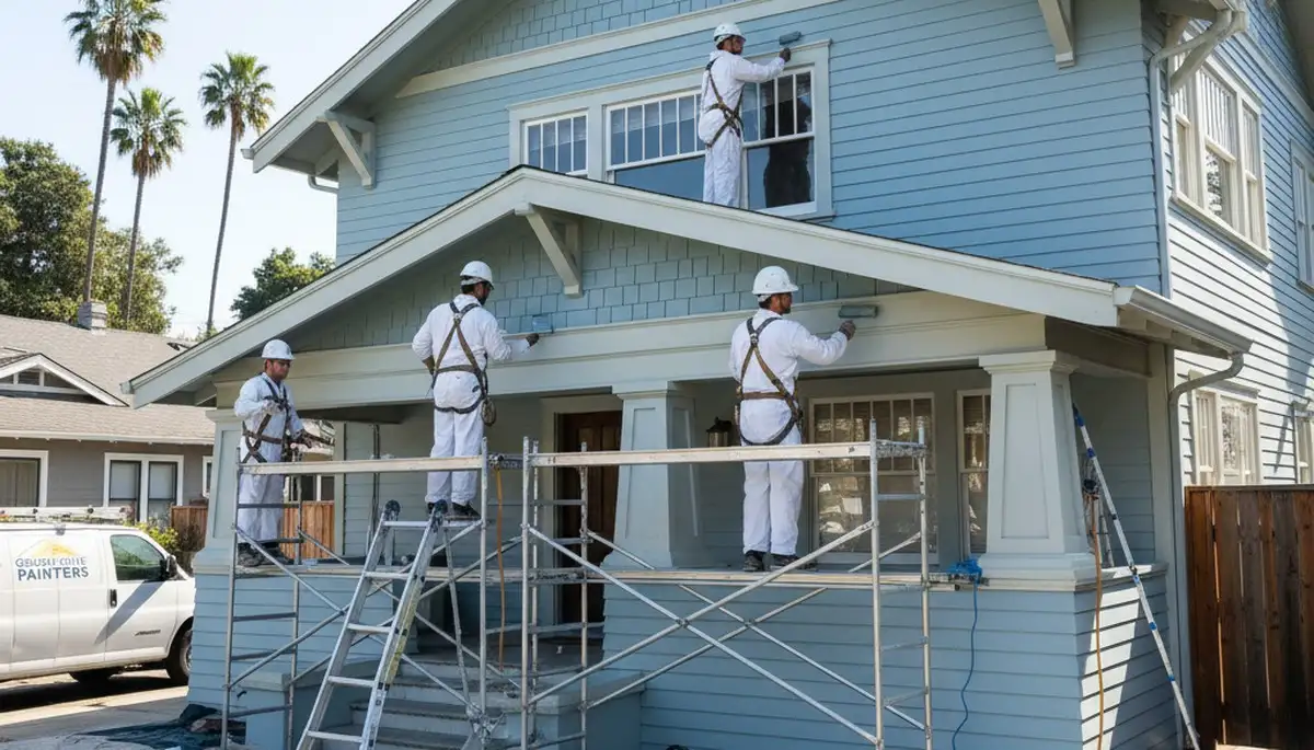 San Jose, CA painting contractor for residential and commercial interior and exterior painting services