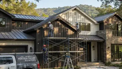 Painting contractor truck in San Jose, CA for residential and commercial painting services