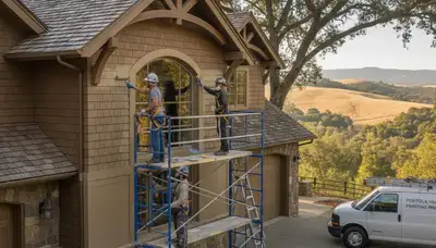 Painting contractor serving San Jose, CA for residential and commercial interior and exterior projects
