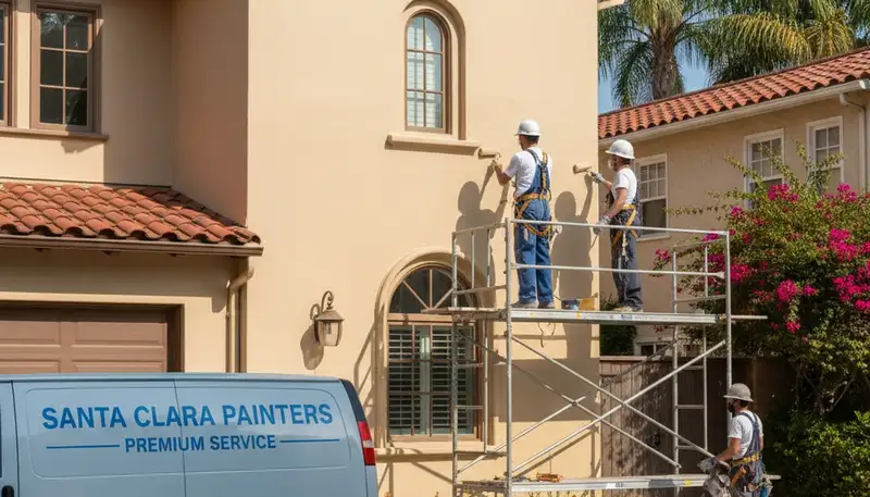 Painting contractor in San Jose, CA providing professional interior and exterior painting services