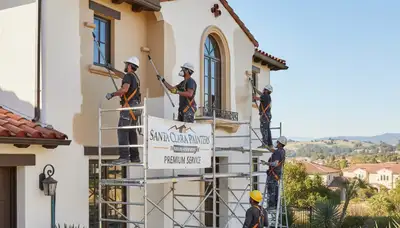 San Jose, CA painting crew providing professional interior and exterior house painting services
