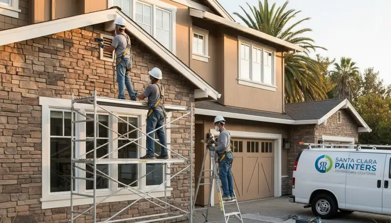 San Jose, CA painting contractor providing professional interior and exterior painting services