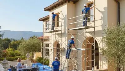 San Jose, CA painting contractor providing interior and exterior house painting services