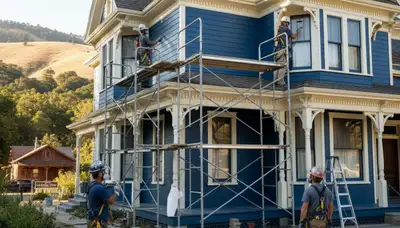 San Jose, CA painting contractors providing professional interior and exterior house painting services