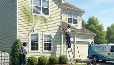 Vinyl siding pressure cleaning service in San Jose, CA by San Jose Paint Pros